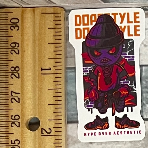 🌀10/$10🌀 Hip Hop Reusable Waterproof Vinyl Sticker Decal - Picture 1 of 1